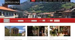 Desktop Screenshot of hoteloria.com