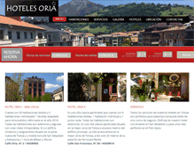 Tablet Screenshot of hoteloria.com